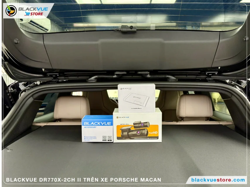 Camera hành trình cho Porsche Macan - Blackvue DR770X-2CH II