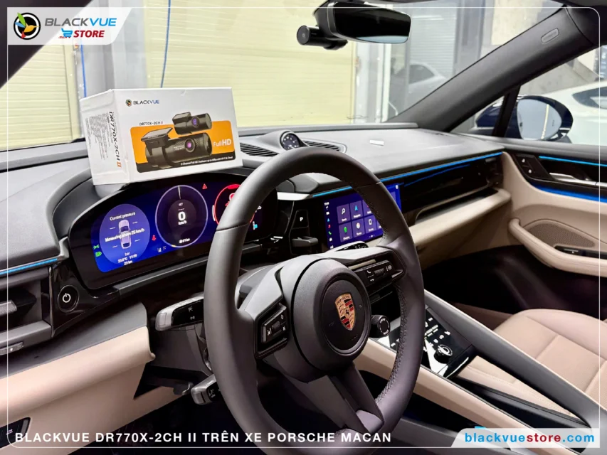 Camera hành trình cho Porsche Macan - Blackvue DR770X-2CH II